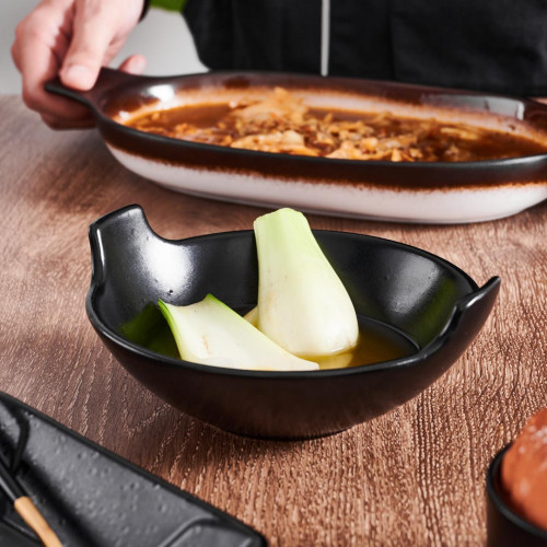 Sango Black Balti Dish 14.9cm 3