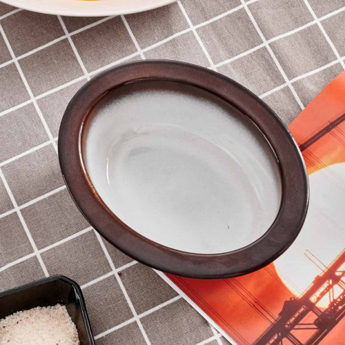 Sango Radiance Oval Pie Dish 13.7 x 10.4cm 3