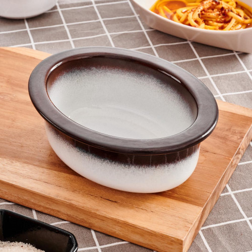 Sango Radiance Oval Pie Dish 13.7 x 10.4cm 4