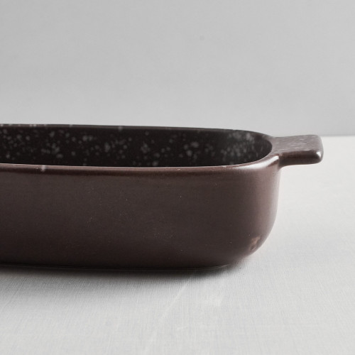 Sango Brown Small Rectangular Baker 18.8 x 13.4cm 2