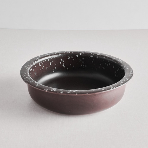 Sango Brown Round Pie Plate 16.6cm