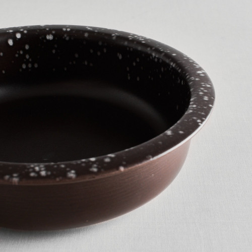 Sango Brown Round Pie Plate 16.6cm 2