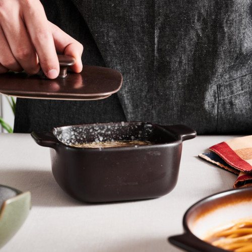 Sango Brown Mini Square Baker 12.2 x 12.2cm Set 5