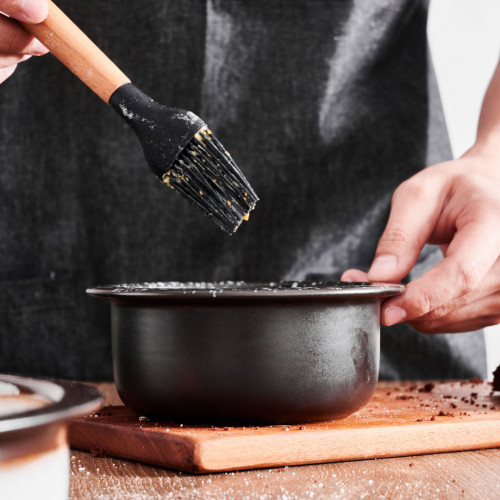 Sango Brown Round Pie Dish 11.8cm 5