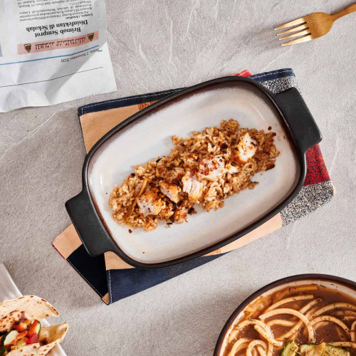 Sango Radiance Medium Rectangular Baker 29.5 x 20.2cm 2