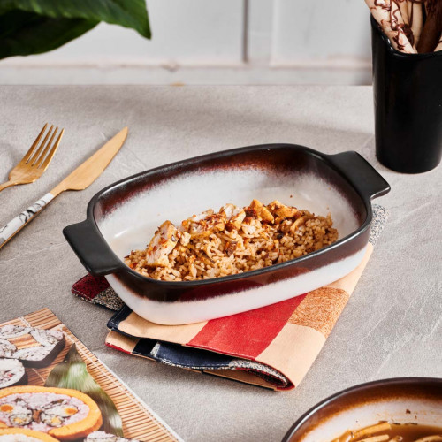 Sango Radiance Medium Rectangular Baker 29.5 x 20.2cm 5