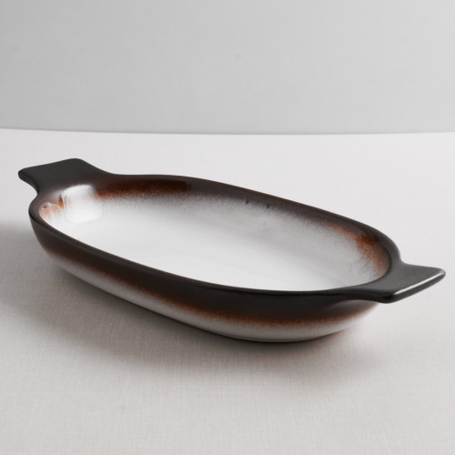 Sango Radiance Medium Oval Eared Dish 24.2 x 14.4cm