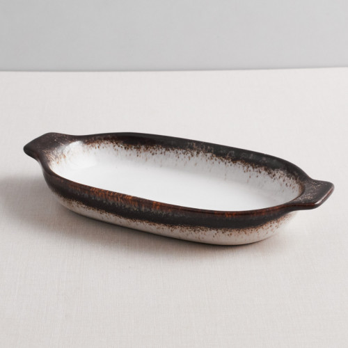 Sango Radiance Individual Oval Eared Dish 15.4 x 8.9cm