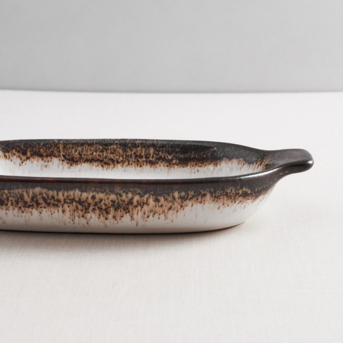 Sango Radiance Individual Oval Eared Dish 15.4 x 8.9cm 2