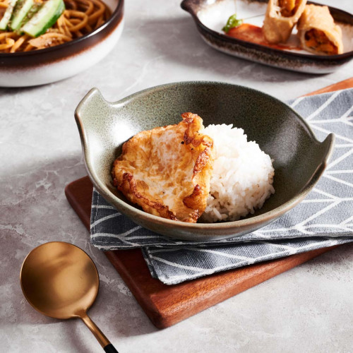 Sango Streat Olive Green Balti Dish 3