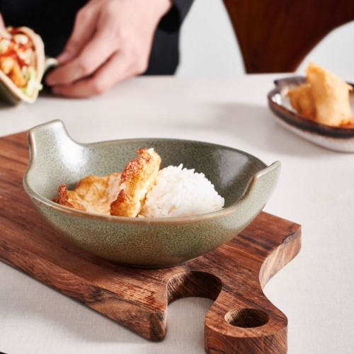 Sango Streat Olive Green Balti Dish 5