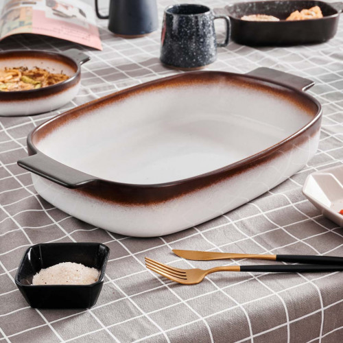 Sango Radiance Large Rectangular Baker 34.8 x 24.2cm 3