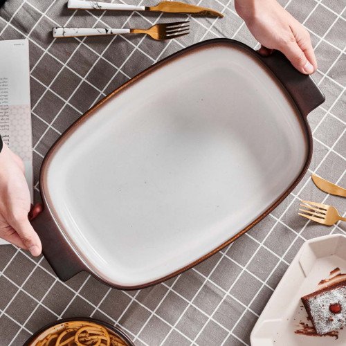 Sango Radiance Large Rectangular Baker 34.8 x 24.2cm 5