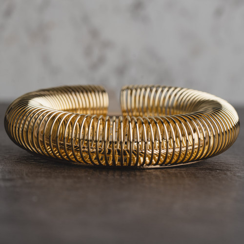 Hawthorne Ice Cocktail Strainer Gold 4