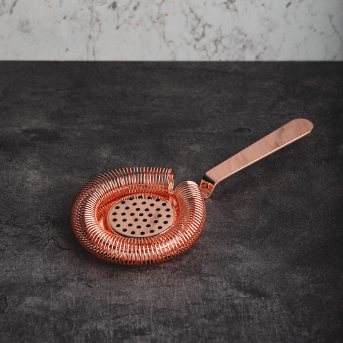 Hawthorne Ice Cocktail Strainer Rose Gold