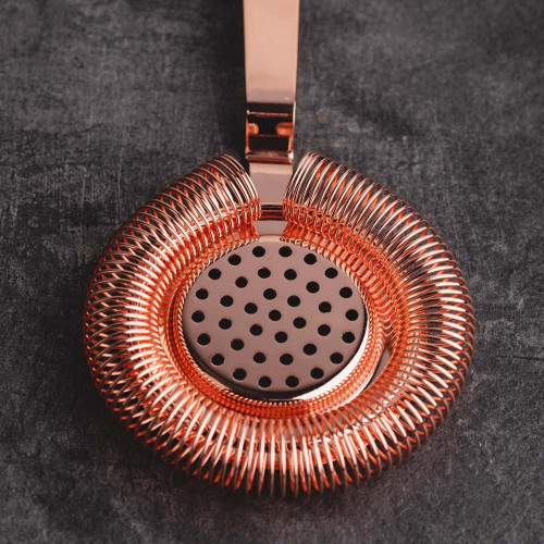 Hawthorne Ice Cocktail Strainer Rose Gold 2