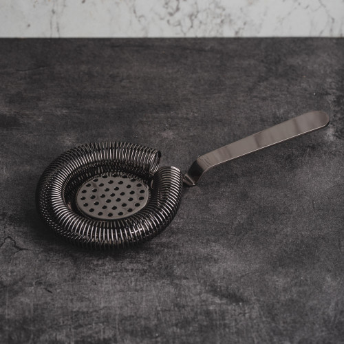 Hawthorne Ice Cocktail Strainer Black