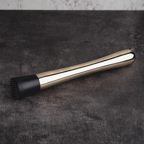 Stainless Steel Cocktail Muddler Gold