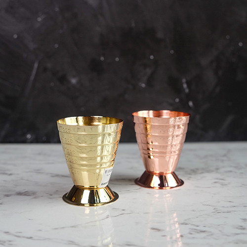 Euro Oneside Jigger 75ml Gold 3