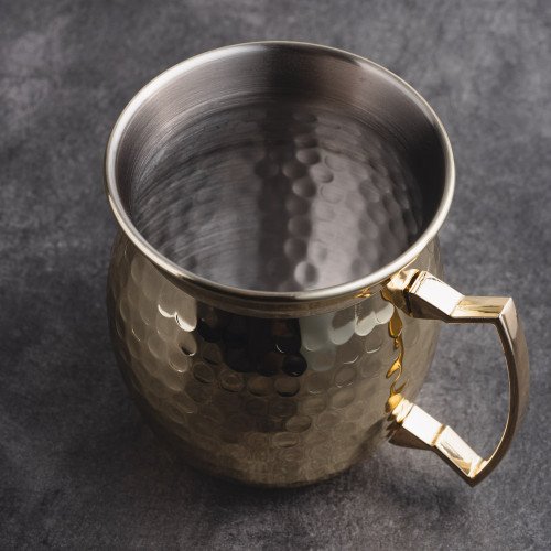 Moscow Mule 500ml Gold Cocktail Mug 2