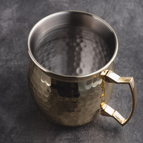 Moscow Mule 500ml Gold Cocktail Mug 2