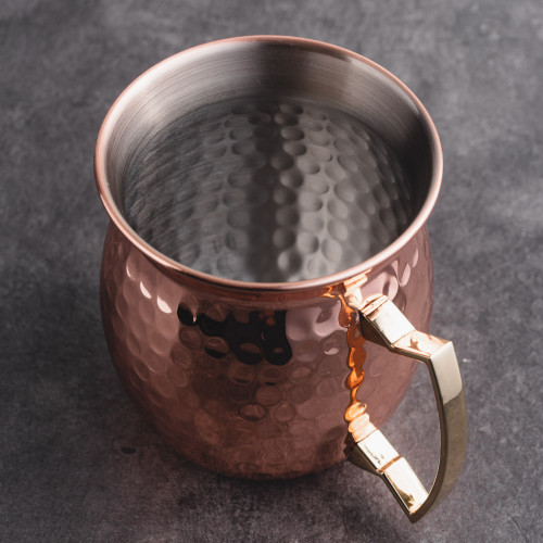 Moscow Mule 500ml Rose Gold Cocktail Mug 3