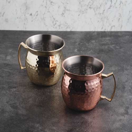 Moscow Mule 500ml Rose Gold Cocktail Mug 5