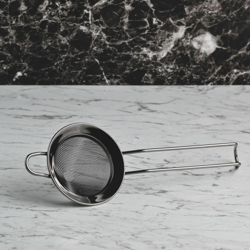 Fine Mesh Ice Cocktail Strainer Black