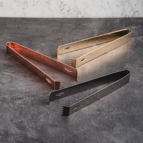 Stainless Steel Ice Tong Rose Gold 4