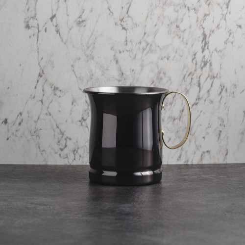 Moscow Mule Cocktail 375ml Tankard Mug Black