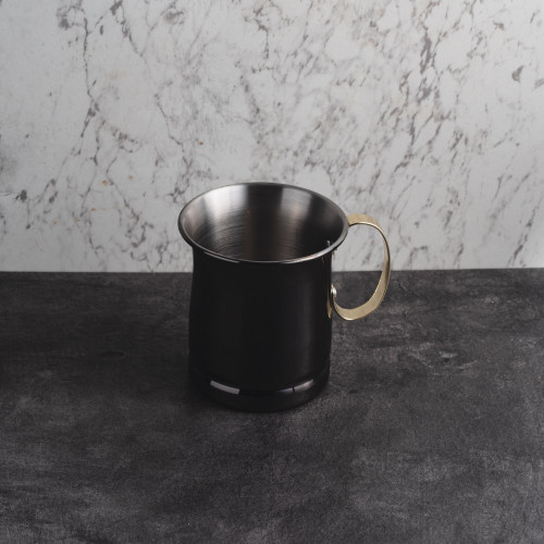 Moscow Mule Cocktail 375ml Tankard Mug Black 2