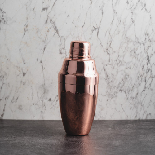 Japanese Cobbler Cocktail Shaker 500ml Rose Gold