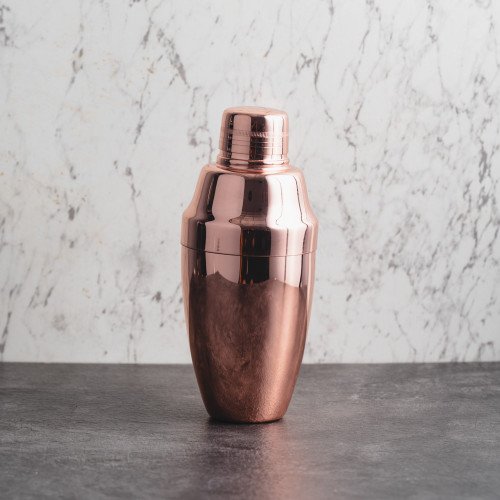 Japanese Cobbler Cocktail Shaker 500ml Rose Gold 4