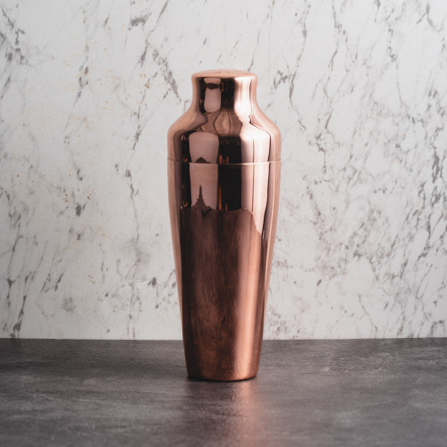 Parisian Cocktail Shaker 550ml Rose Gold