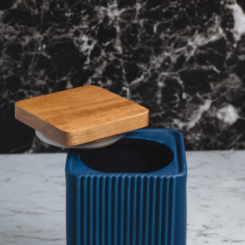 Minimalist Kitchen Canister 1000ml Blue 4