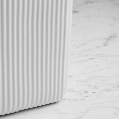 Minimalist Kitchen Canister 1000ml White 3