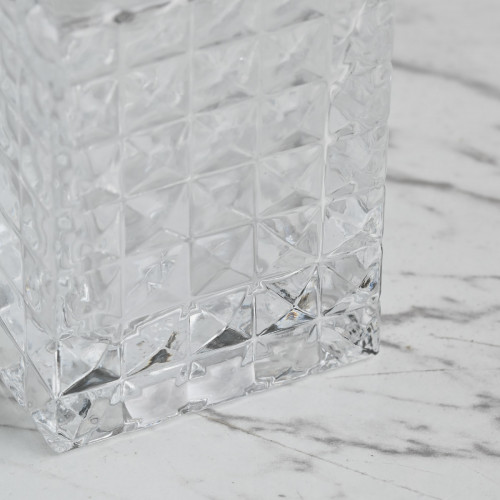 Glass Bitter Bottle Square 90ml 3