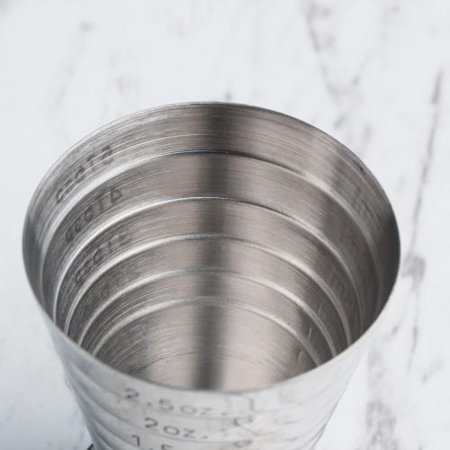 Euro Oneside Jigger 75ml Silver 5