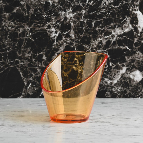 Acrylic Ice Bucket Amber