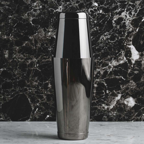 Boston Cocktail Shaker 550ml Black
