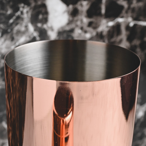 Boston Cocktail Shaker 550ml Rose Gold 4