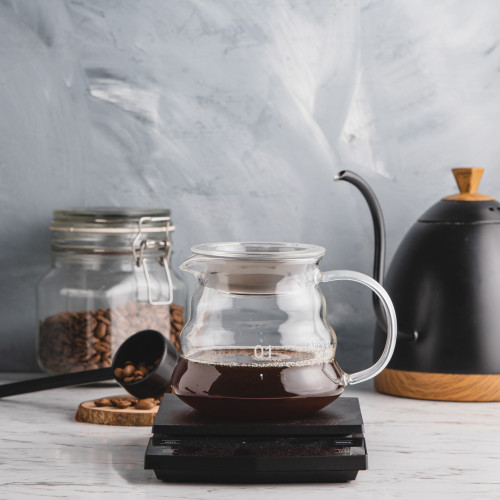 Glass Coffee Serving Pot 2
