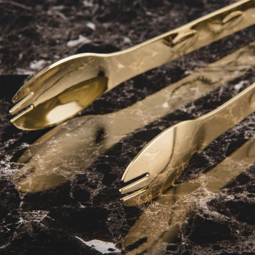 Metallic Ice Tong Gold 2