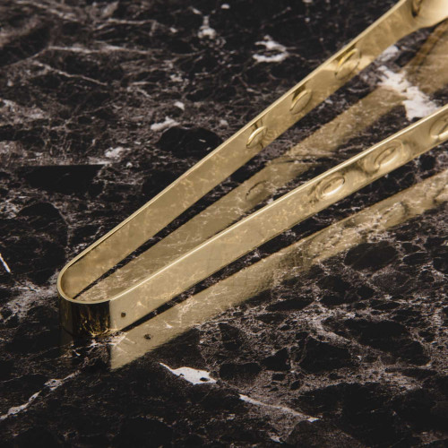 Metallic Ice Tong Gold 3