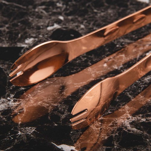 Metallic Ice Tong Rose Gold 2