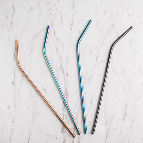 Reusable Curved Straw - L