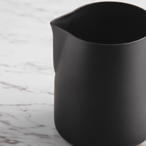 Stainless Milk Jug Black 350ml 2