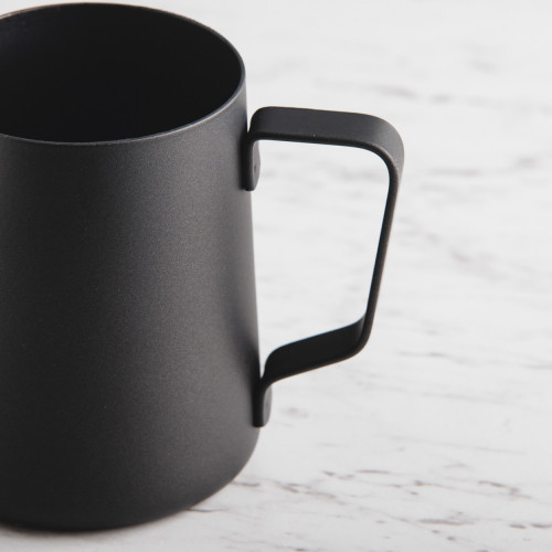 Stainless Milk Jug Black 350ml 3