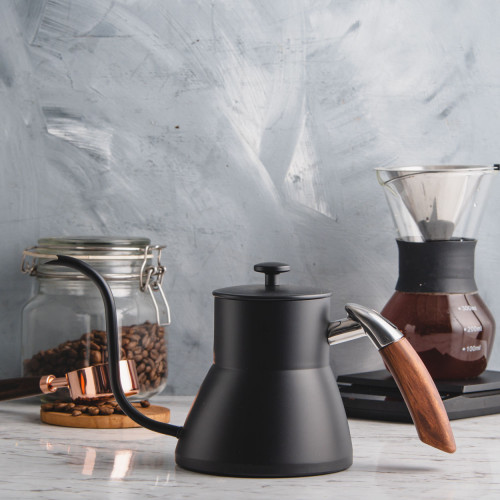 Pour Over Gooseneck Kettle Jazz Black 800ml 5