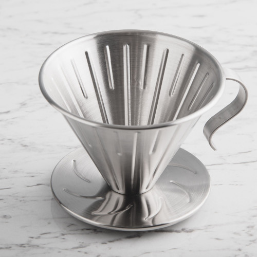 Metal Coffee Dripper w/ Handle 4